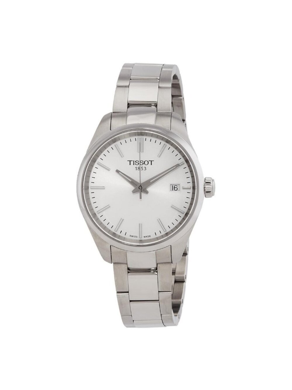 NWT Tissot PR 100 Quartz Silver Dial Ladies Watch